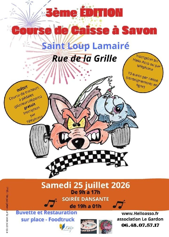 Illustration de l'événement : Course de caisses à savon