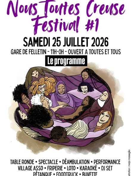 Illustration de l'événement : ? Le Nous Toutes Creuse Festival #1 ?