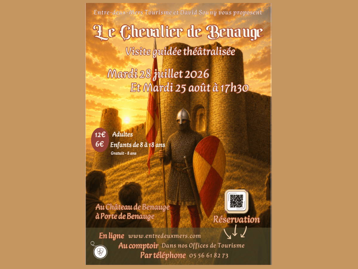 Illustration de l'événement : Visite théâtralisée : Le Chevalier de Benauge