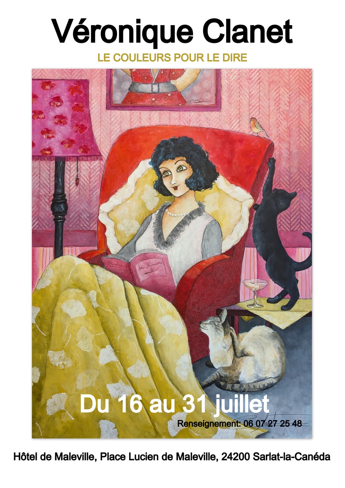 Illustration de l'événement : Exposition Véronique Clanet