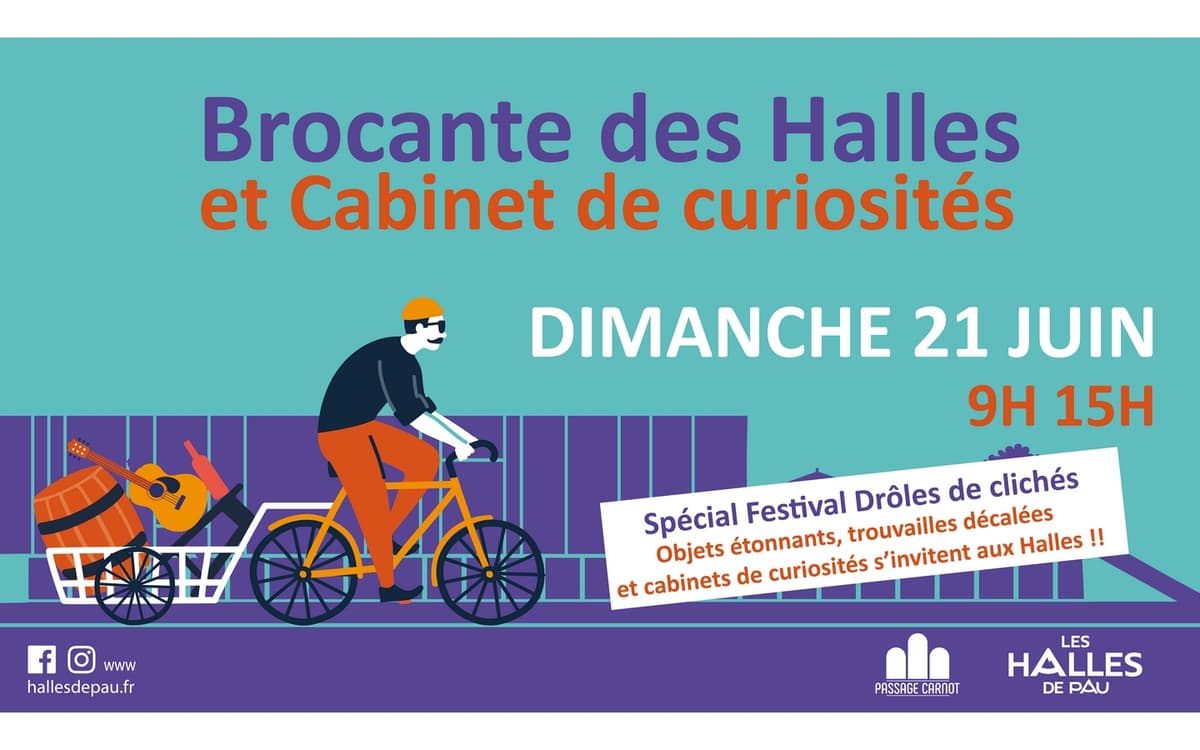 Illustration de l'événement : Brocante des Halles