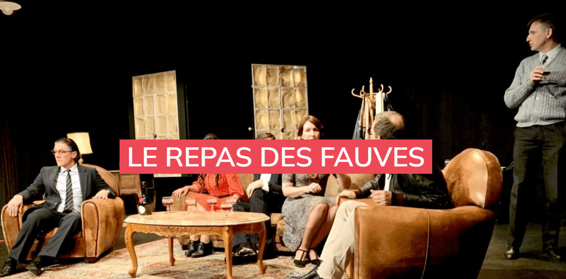 Illustration de l'événement : Le repas des fauves de Vahé Katcha- Les Théâtrales de Collonges-la-Rouge