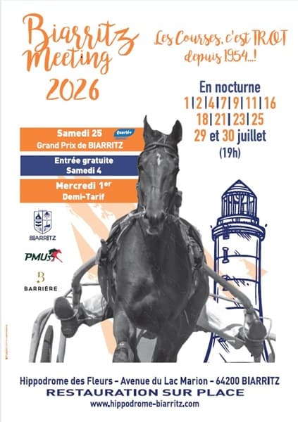 Illustration de l'événement : Courses au trot de Biarritz