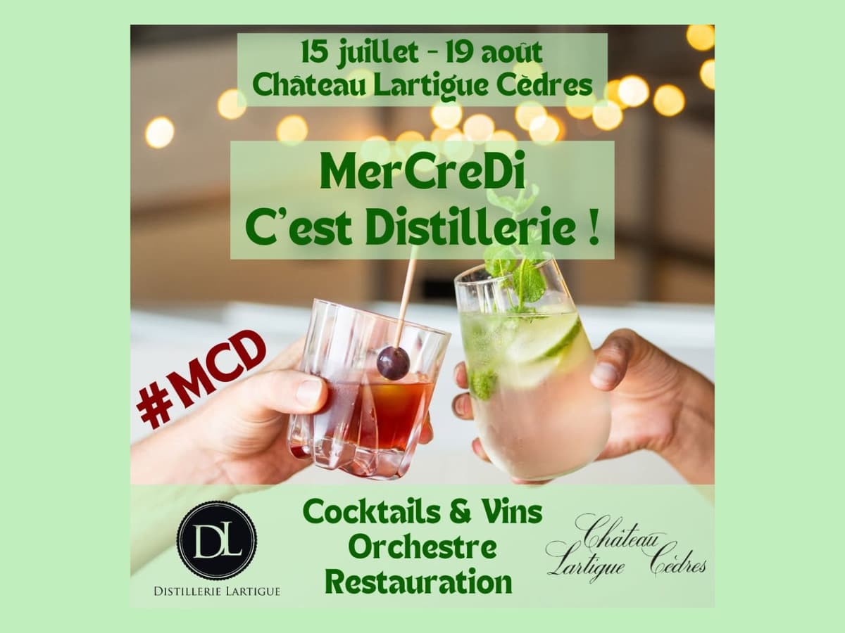 Illustration de l'événement : Mercredi c'est distillerie