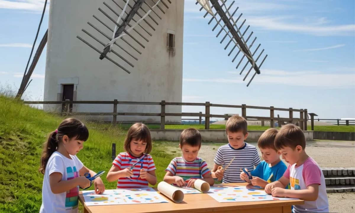 Illustration de l'événement : Atelier enfant - fabrication de moulin