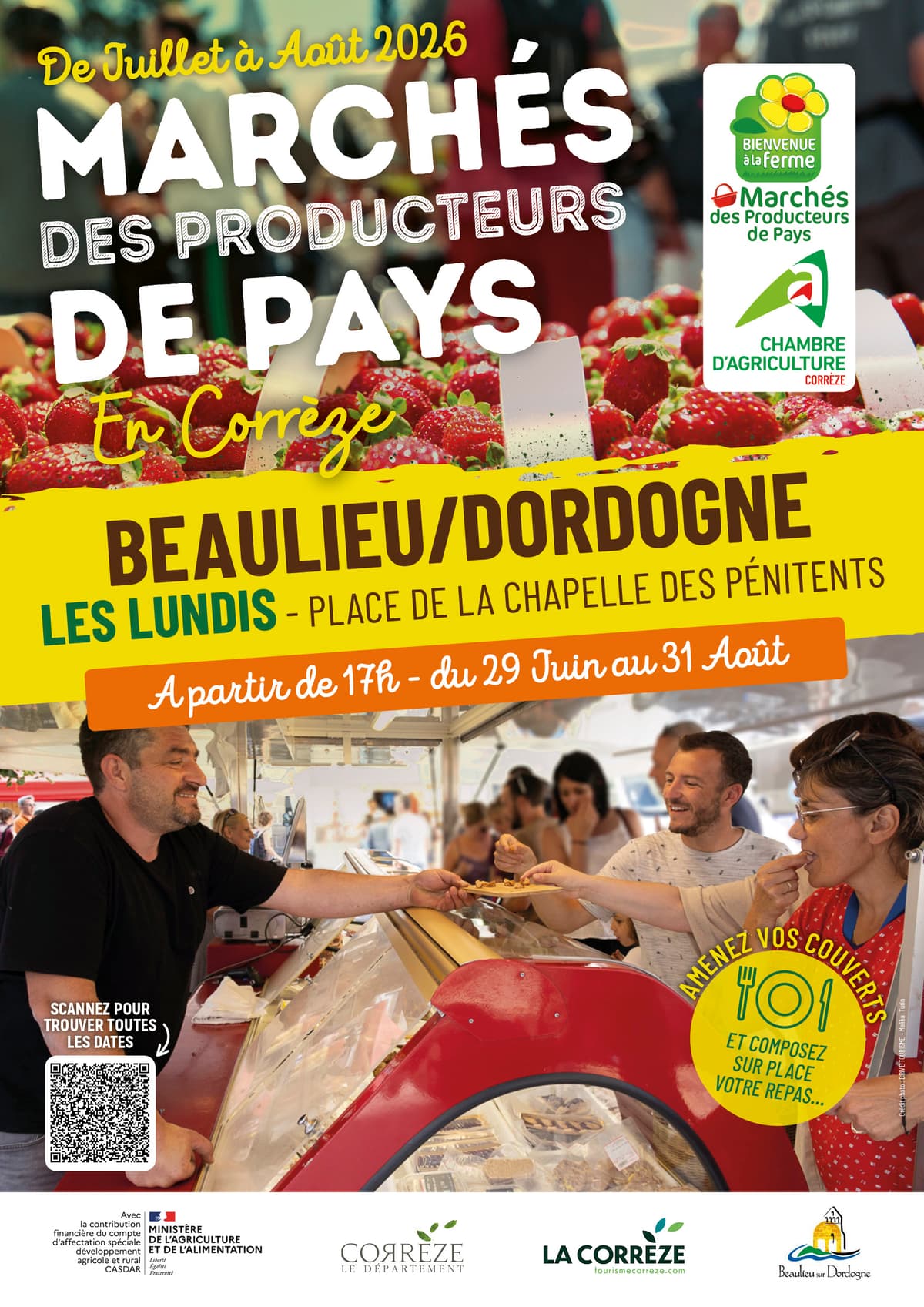 Illustration de l'événement : Marché des Producteurs de Pays de Beaulieu sur Dordogne
