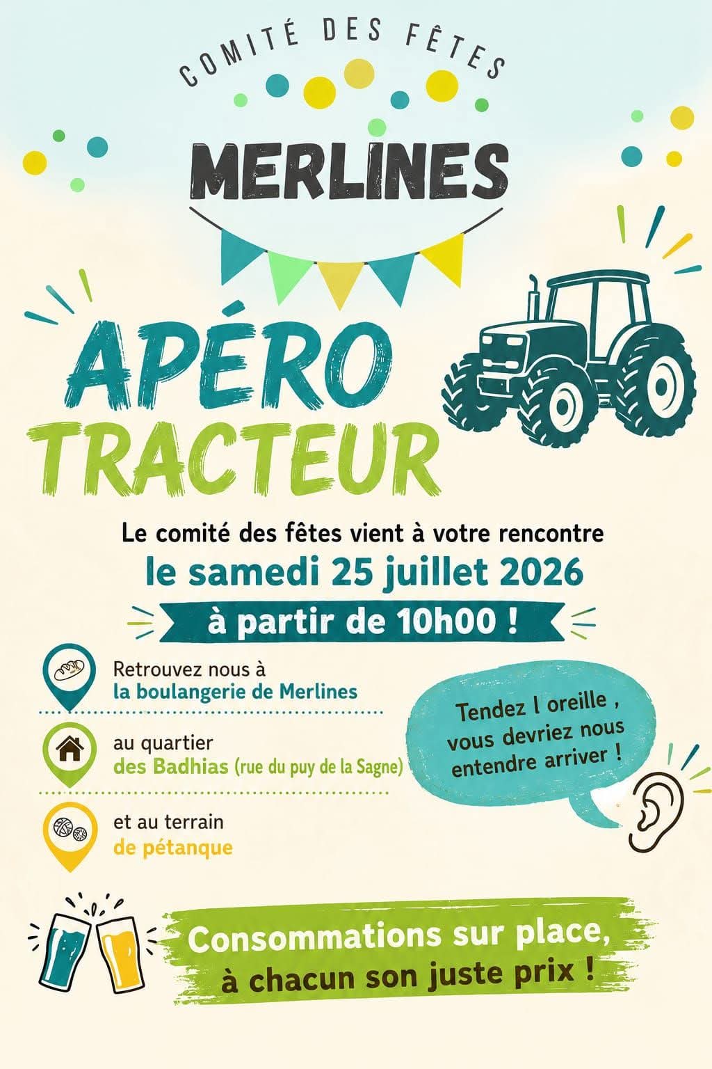Illustration de l'événement : Apéro tracteur