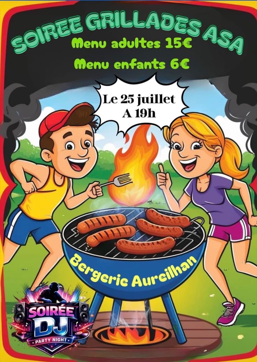 Illustration de l'événement : Soirée grillades