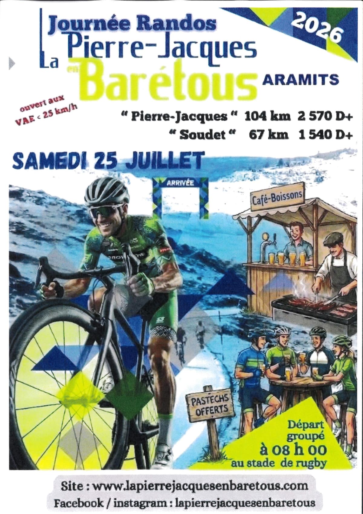 Illustration de l'événement : Cyclosportive "La Pierre-Jacques en Barétous"