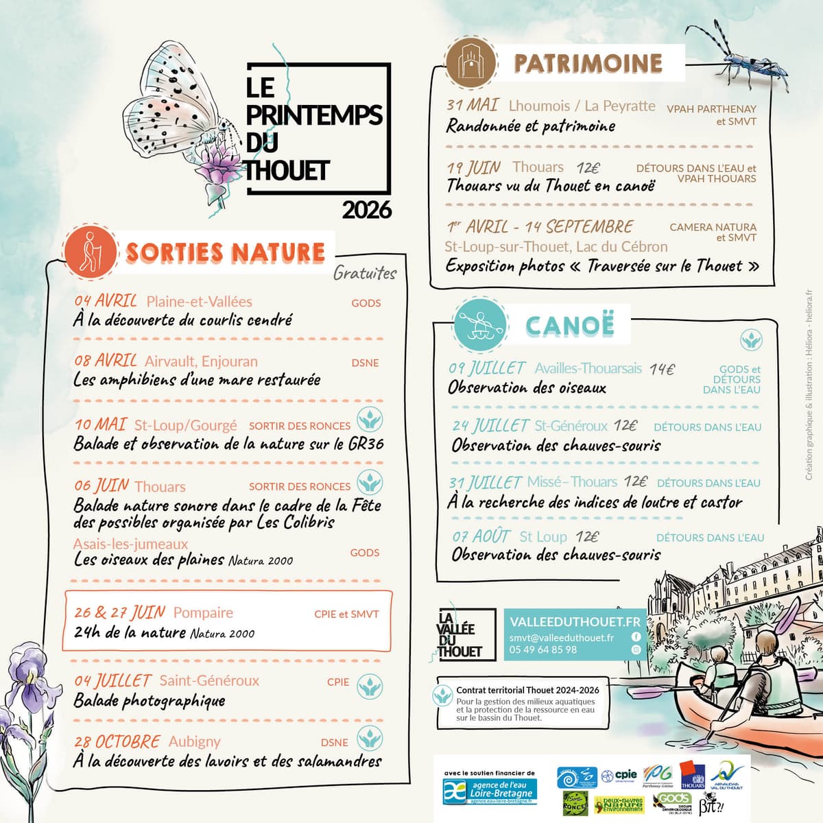 Illustration de l'événement : Le Printemps du Thouet : Observation des chauves-souris