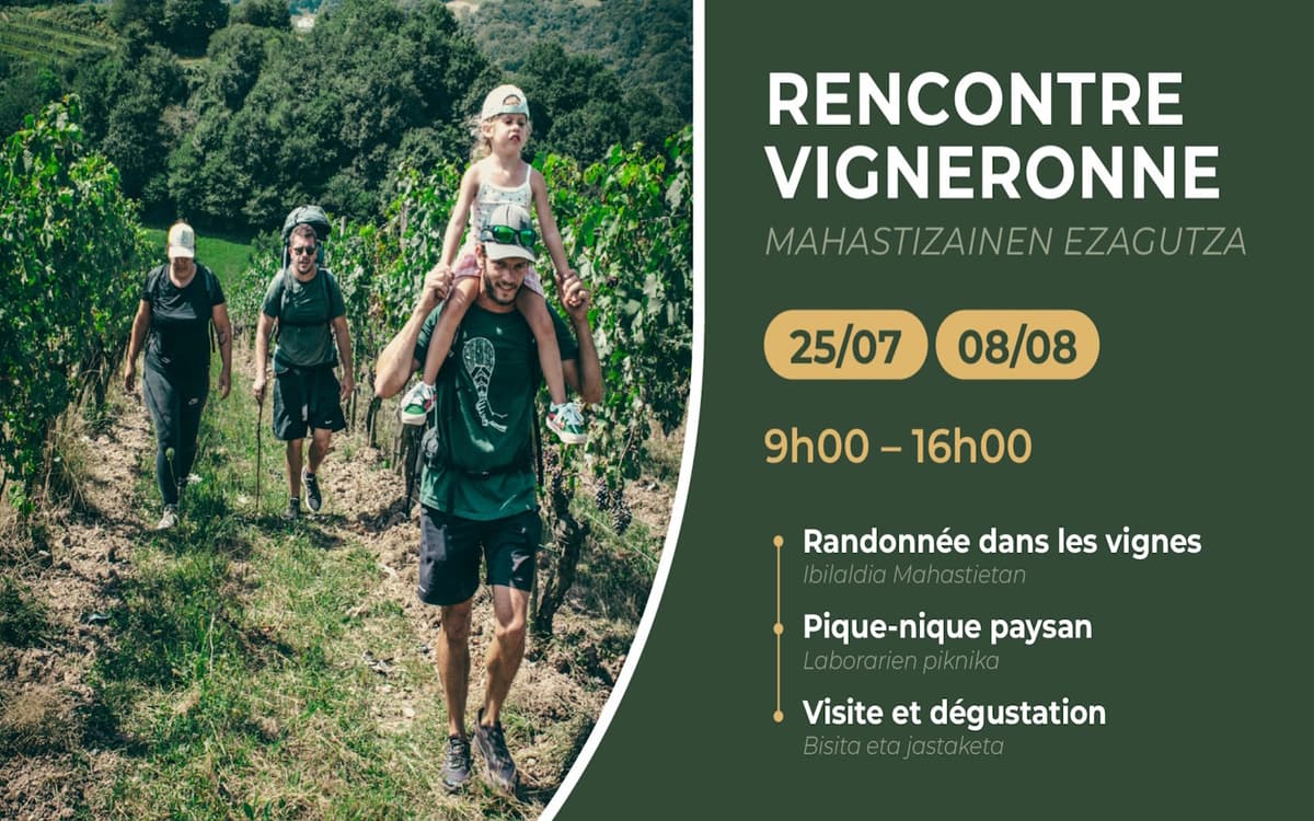 Illustration de l'événement : Rencontre vigneronne