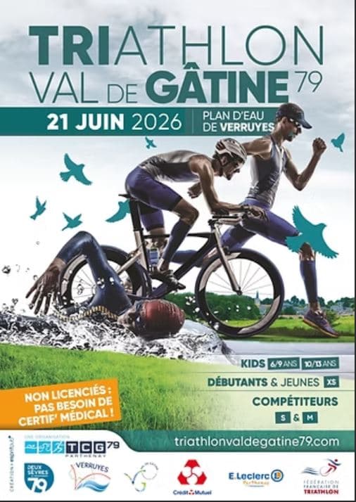 Illustration de l'événement : Annulé : Triathlon Val de Gâtine