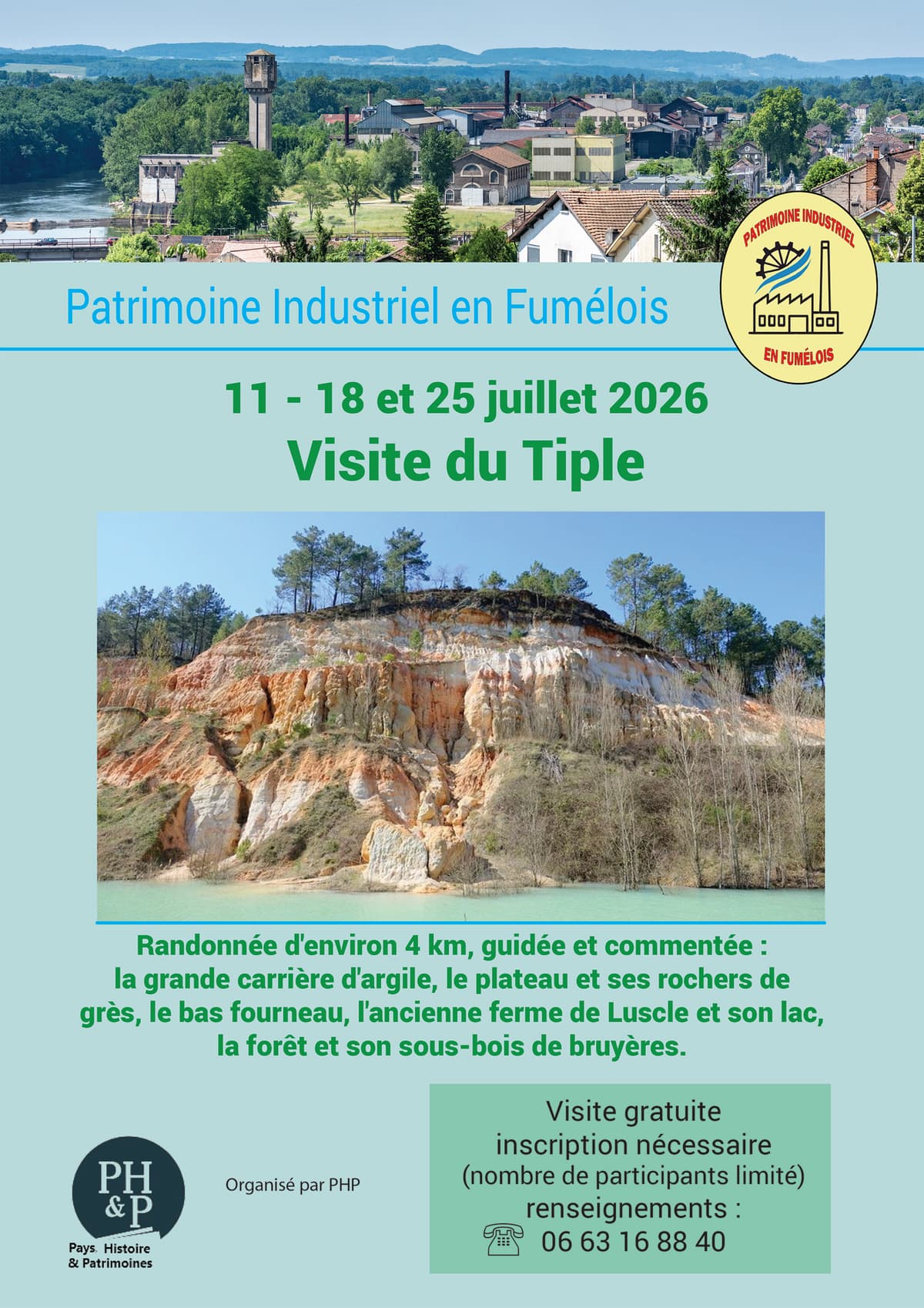 Illustration de l'événement : Visite de la carrière du Tiple