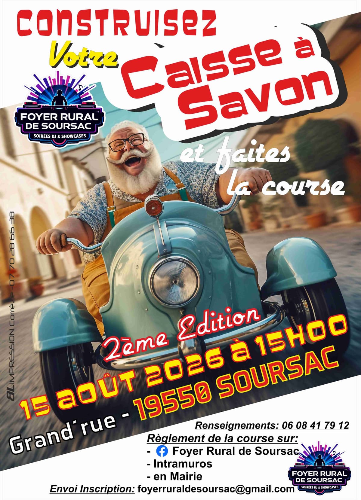 Illustration de l'événement : "Roule ta caisse" course de caisses à savon