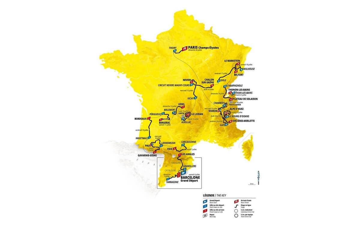 Illustration de l'événement : Tour de France 2026 : Etape Lannemezan / Pau