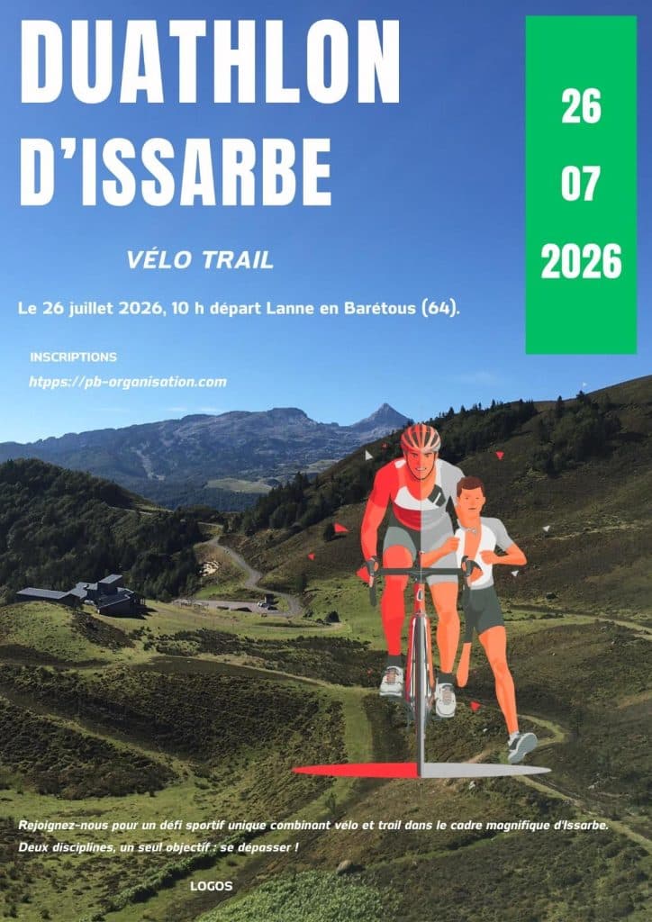 Illustration de l'événement : Le Duathlon d'Issarbe