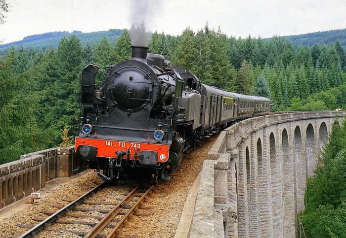 Illustration de l'événement : Train touristique à vapeur : Circuit de la Haute vallée de la Vienne - 29 juillet