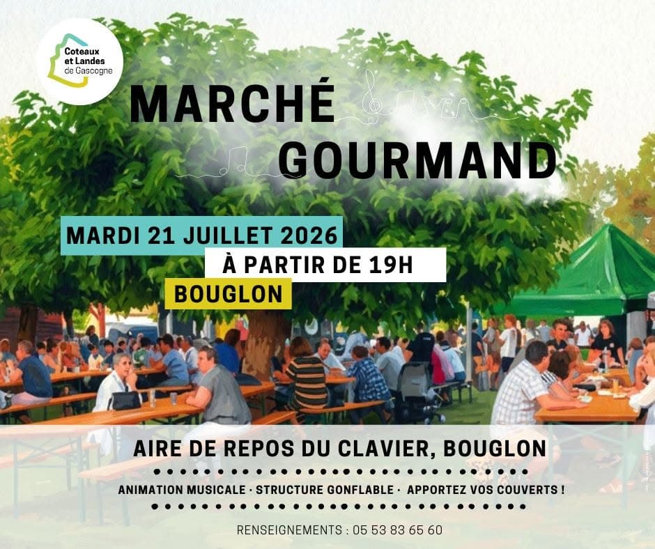 Illustration de l'événement : Marché gourmand - Bouglon