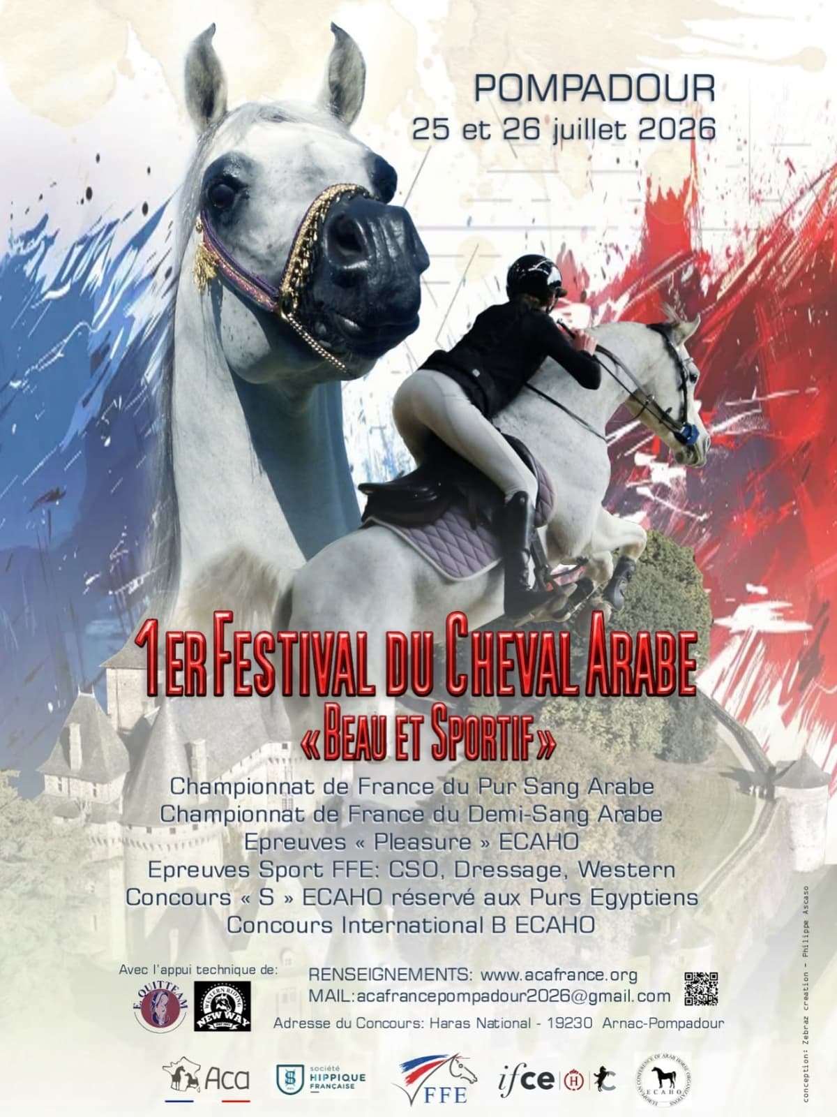Illustration de l'événement : Grand show du cheval Arabe