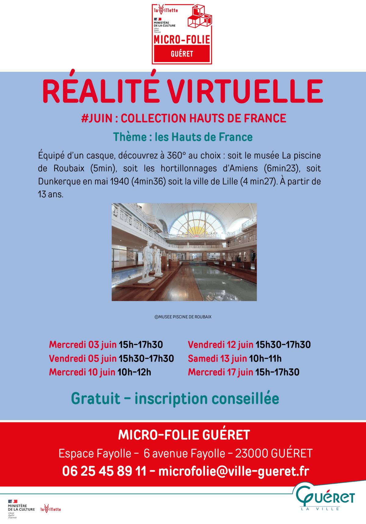 Illustration de l'événement : Réalité Virtuelle Hauts-de-France
