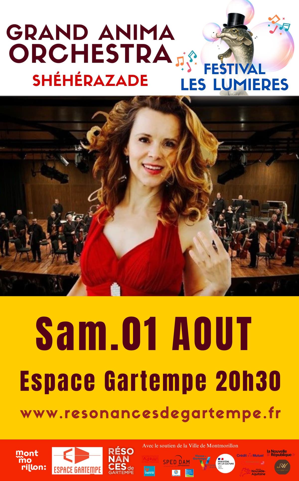 Illustration de l'événement : Concert symphonique Grand ANIMA Orchestra : L’Amour Sorcier & Shéhérazade