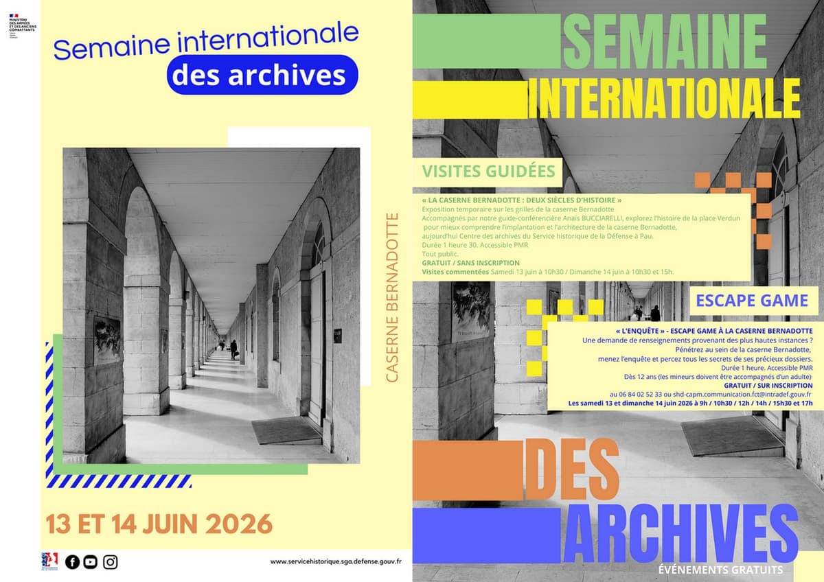 Illustration de l'événement : Semaine internationale des archives - visites guidées