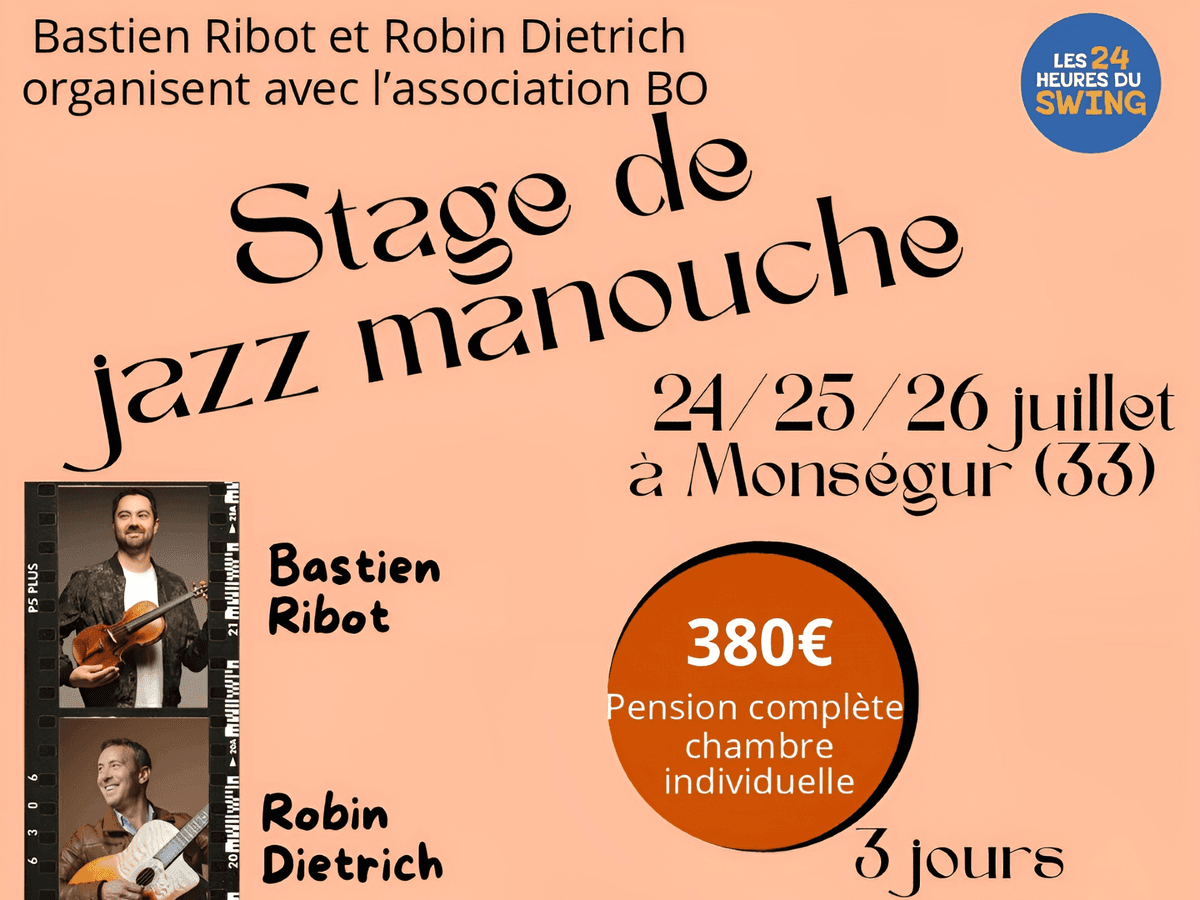 Illustration de l'événement : Stage de jazz manouche
