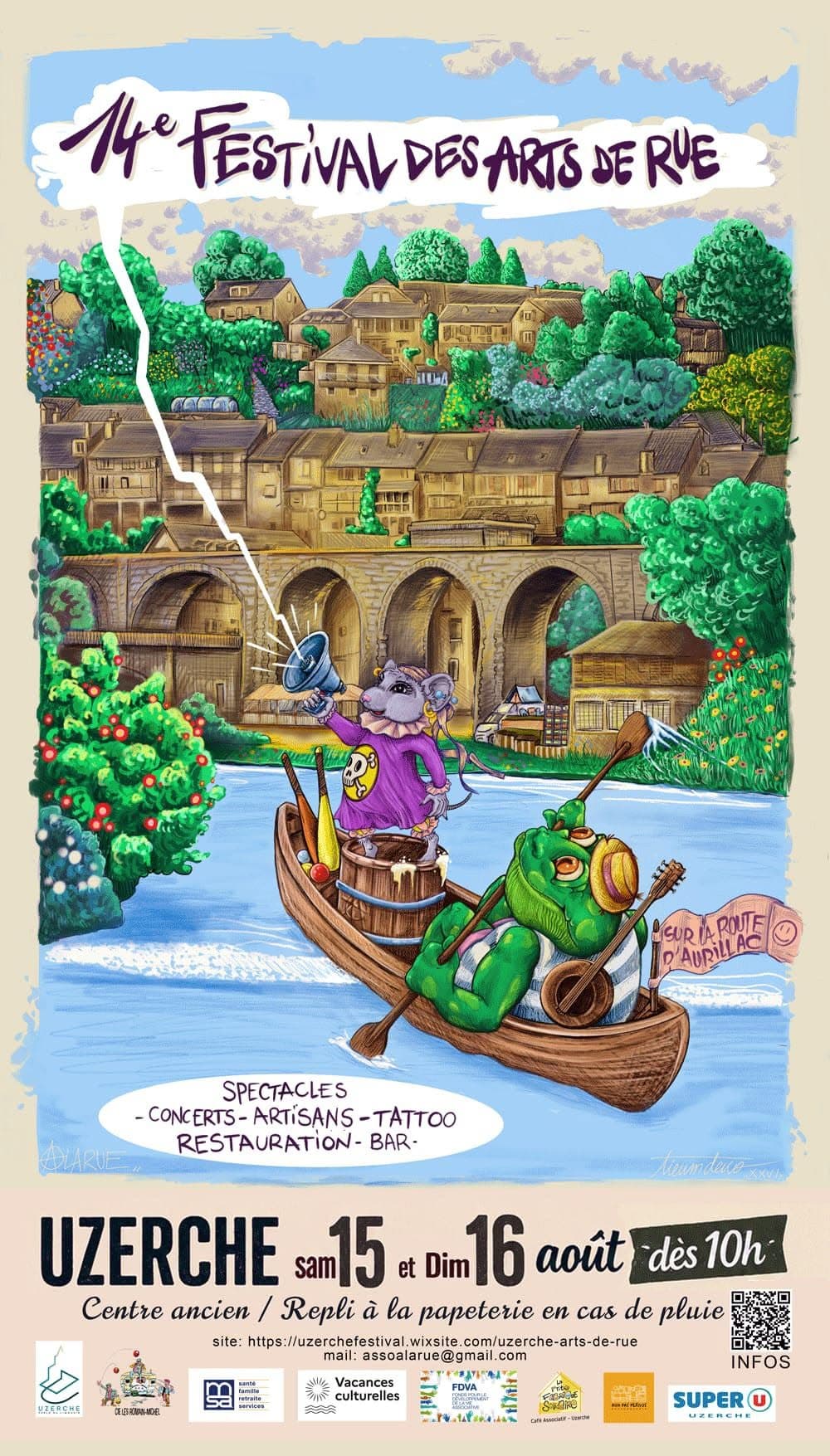Illustration de l'événement : Festival des arts de rue d'Uzerche