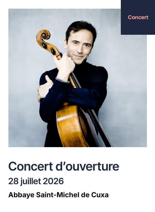 Illustration de l'événement : CONCERT D'OUVERTURE DU FESTIVAL PABLO CASALS