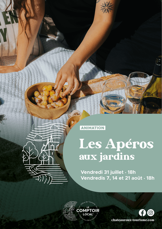 Illustration de l'événement : Les apéros aux jardins : Parc Balsan