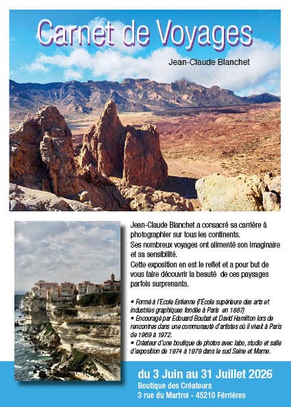 Illustration de l'événement : Exposition photographique "Carnet de Voyages"