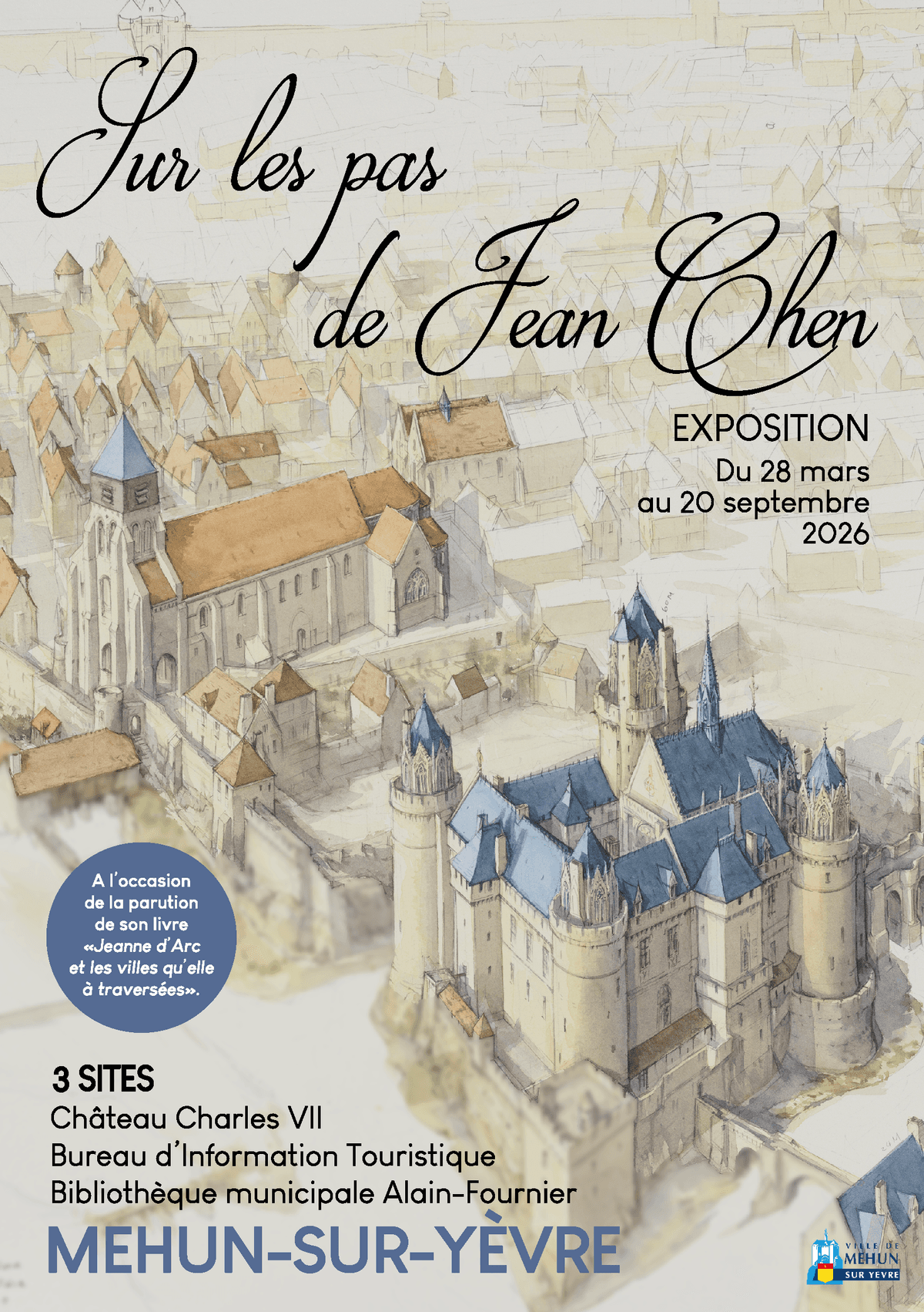 Illustration de l'événement : Exposition Sur Les Pas de Jean Chen