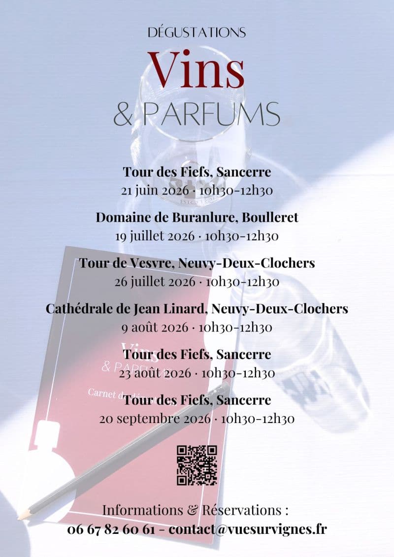 Illustration de l'événement : Dégustation vins & parfums
