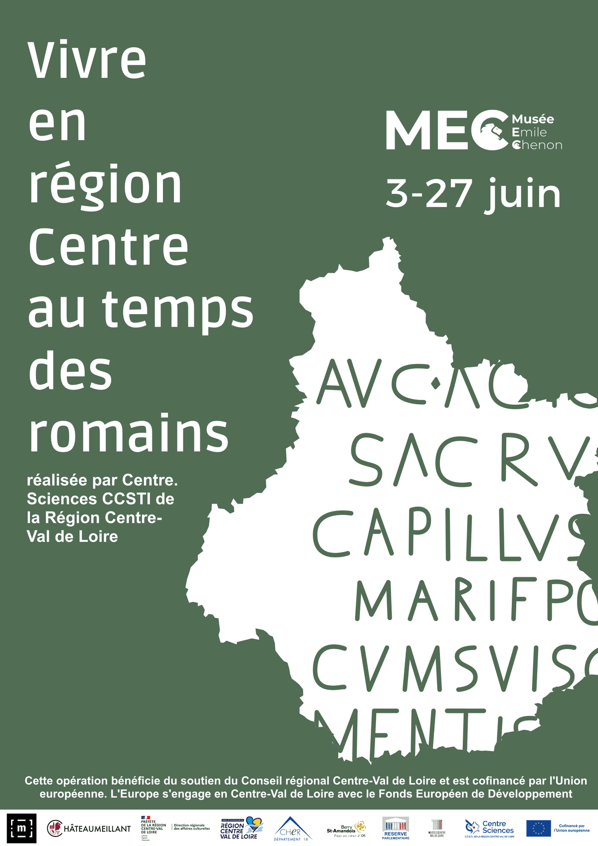 Illustration de l'événement : exposition : Vivre en région Centre au temps des Romains