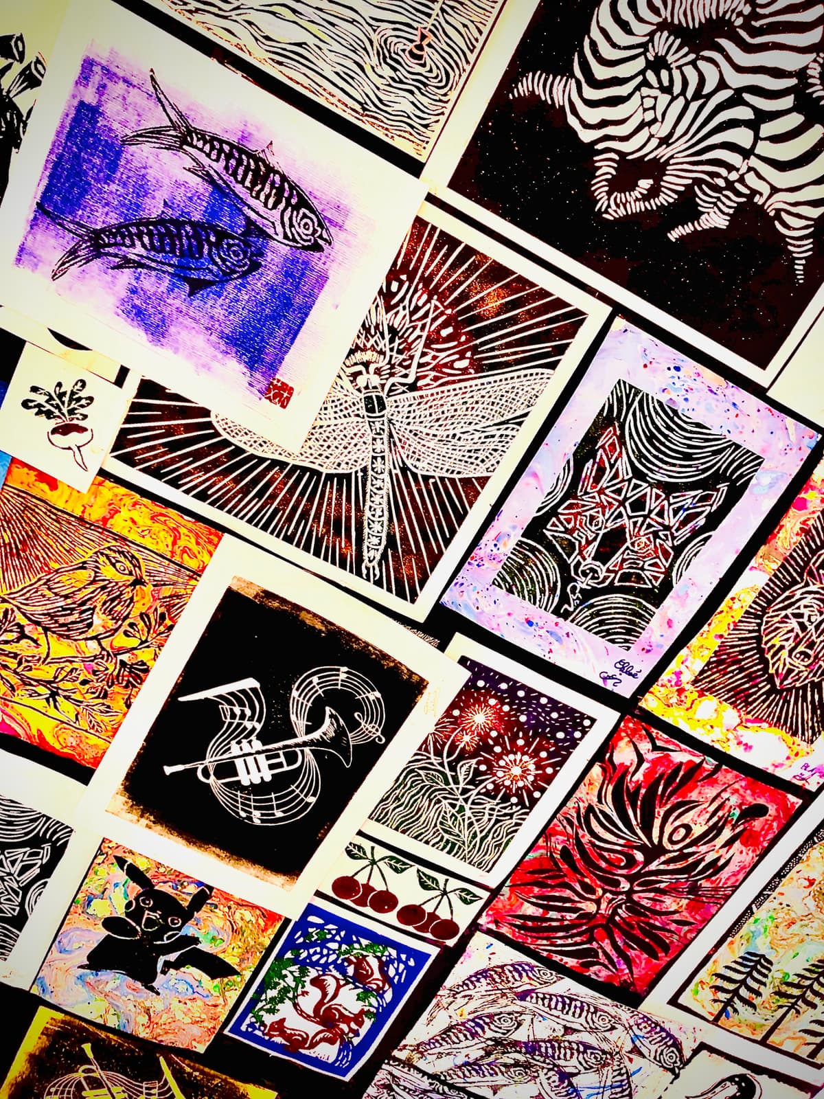 Illustration de l'événement : Atelier de Pratique Artistique Linogravure à l'AMI