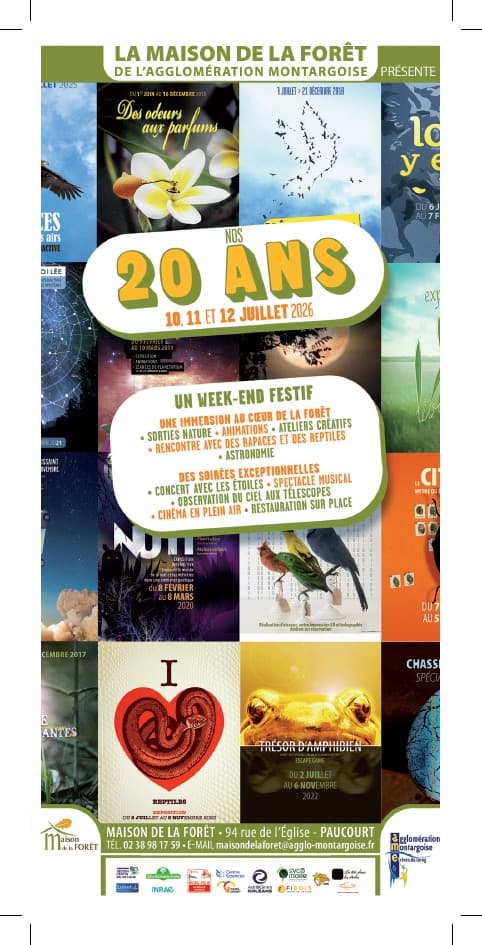Illustration de l'événement : Célébration des 20 ans de la Maison de la Forêt