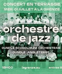 Illustration de l'événement : Orchestre de Jazz en terrasse à La Grenze