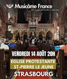 Illustration de l'événement : Concert à Strasbourg : Ravel, Debussy, Vivaldi, Cantemir, Mozart, Bach