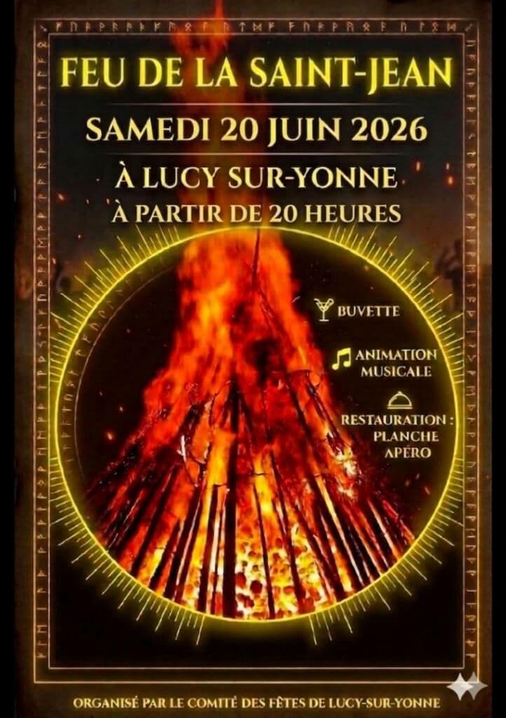 Illustration de l'événement : Fête de la Saint Jean à Lucy-sur-Yonne