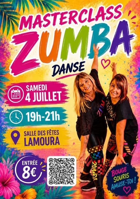 Illustration de l'événement : MASTERCLASS ZUMBA