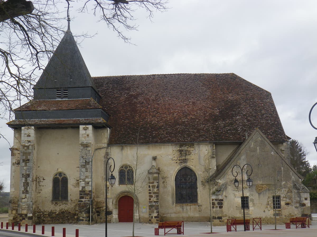 Illustration de l'événement : Visite guidée de l'église Saint-Louis-Saint-Sébastien d'Héry