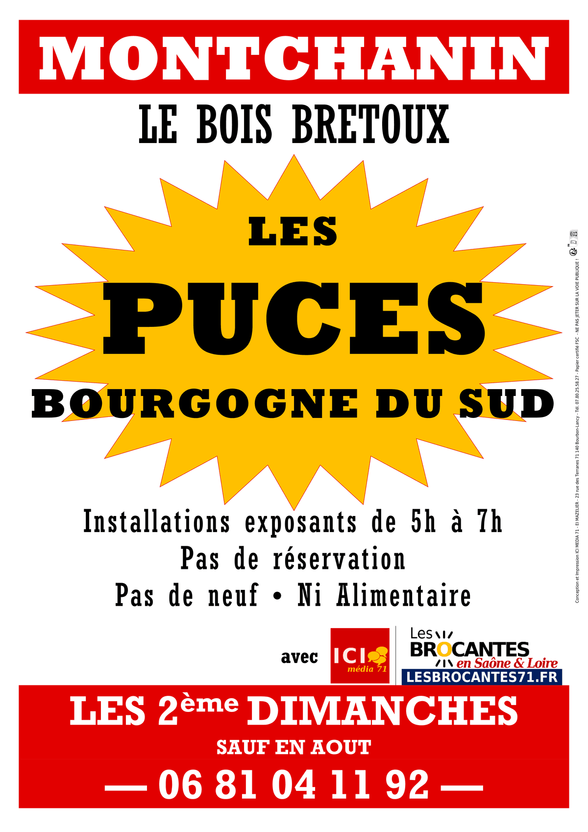 Illustration de l'événement : Puces Bourgogne du Sud