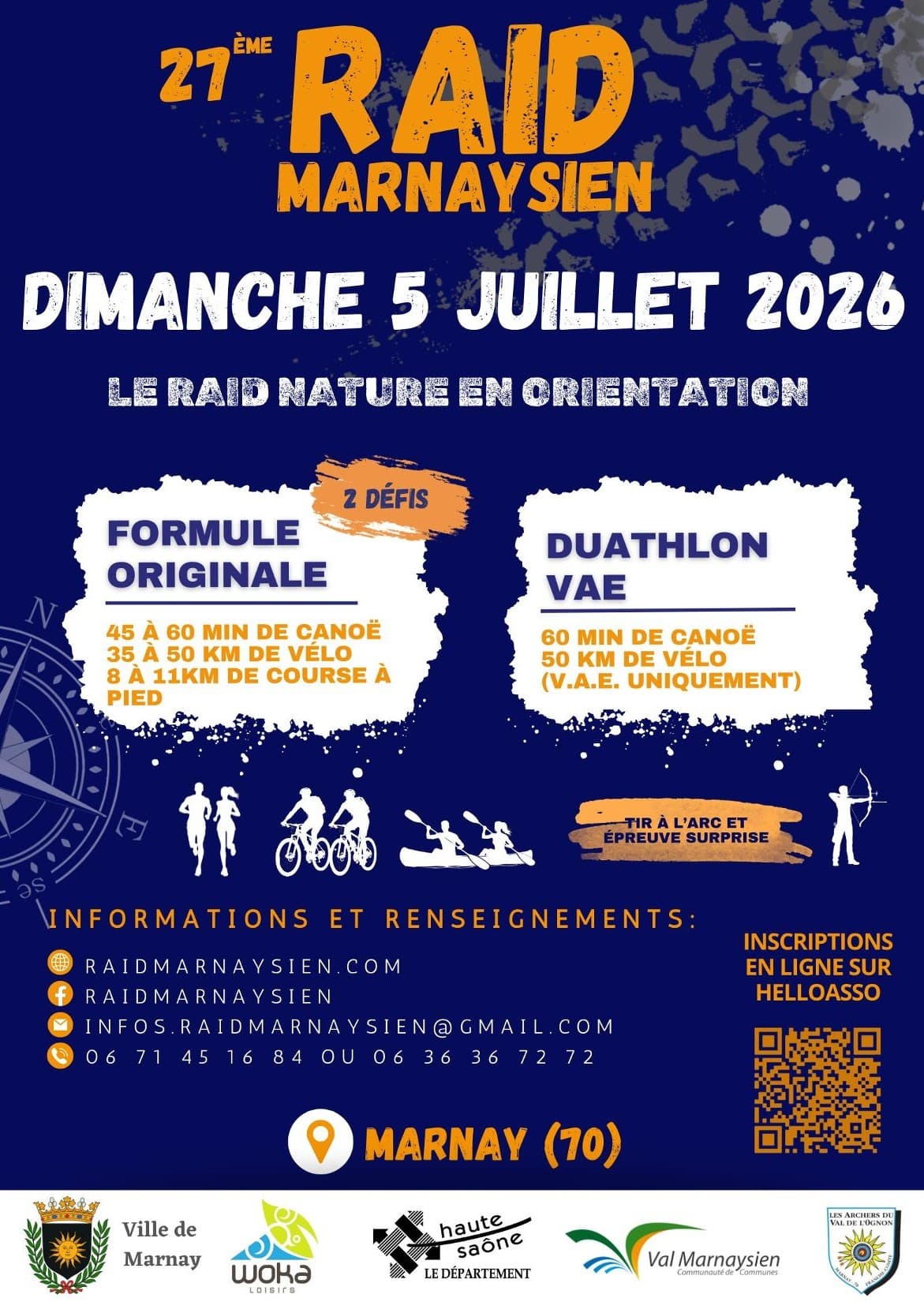 Illustration de l'événement : RAID MARNAYSIEN