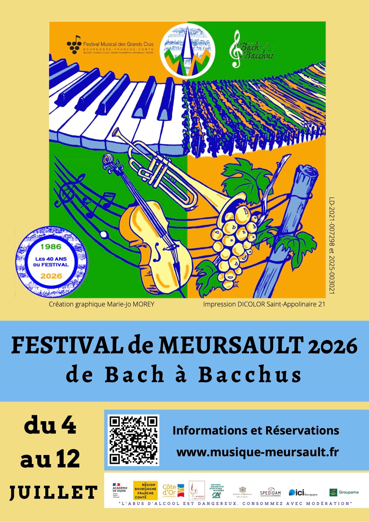 Illustration de l'événement : Festival de Bach à Bacchus 2026