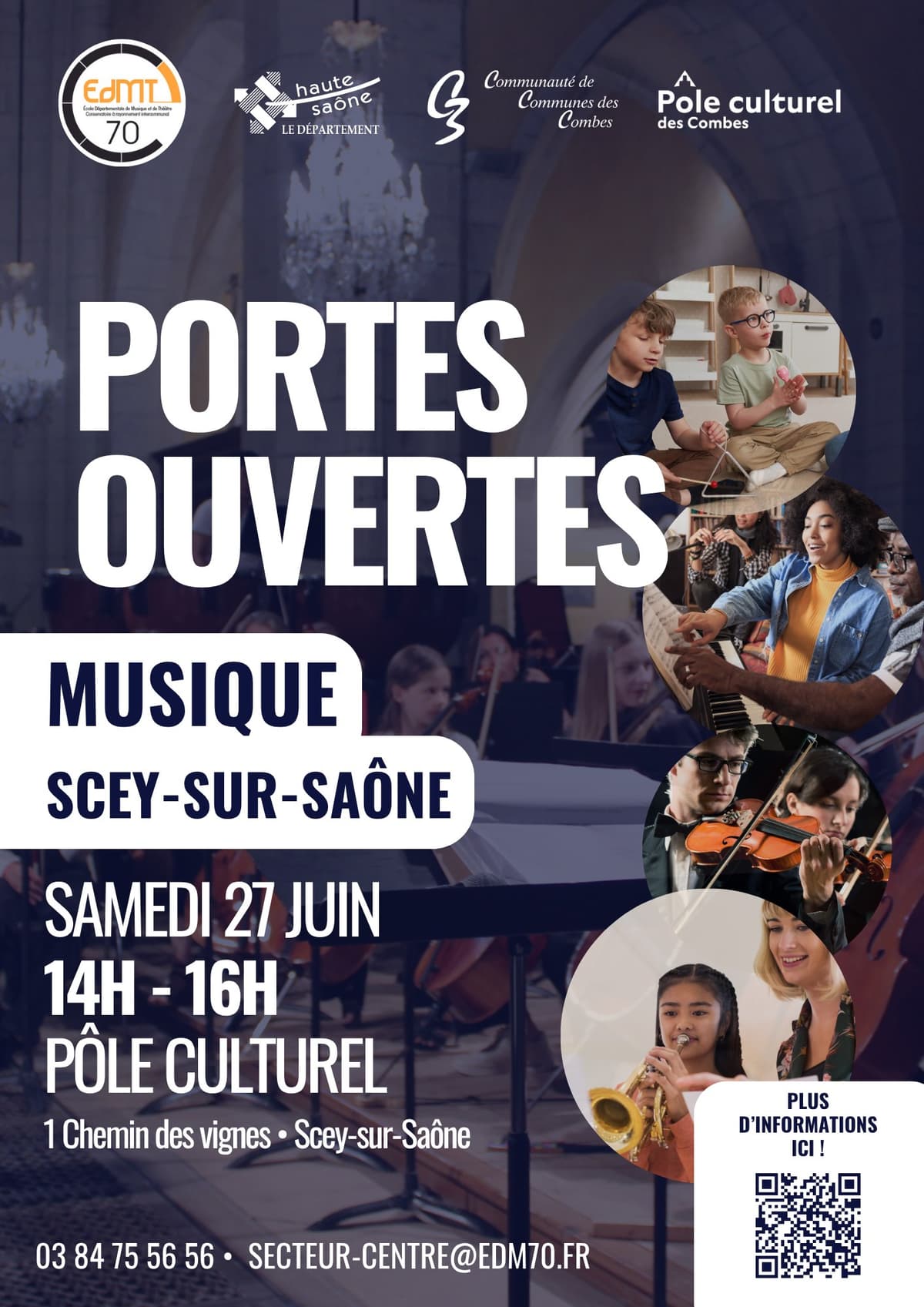Illustration de l'événement : Portes ouvertes École de Musique