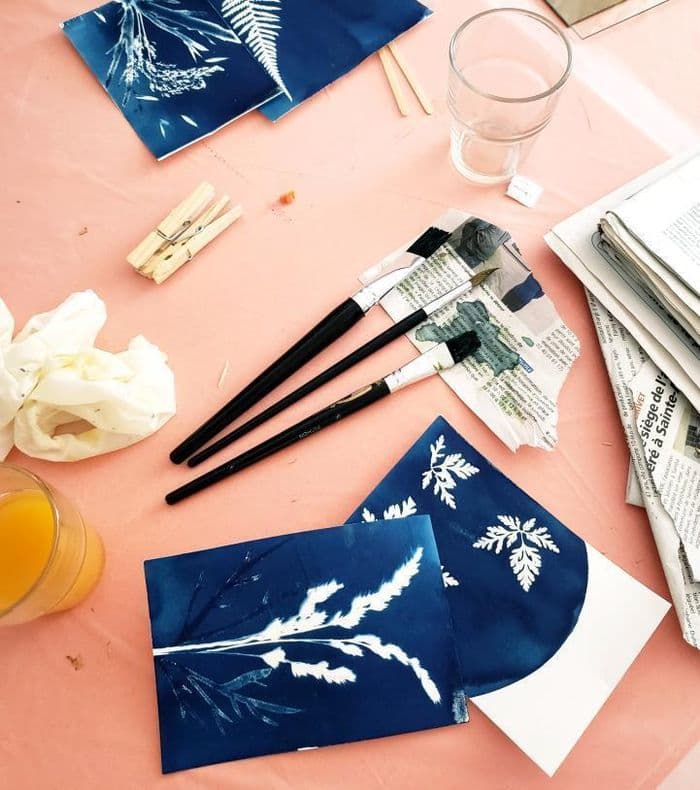 Illustration de l'événement : Atelier cyanotype