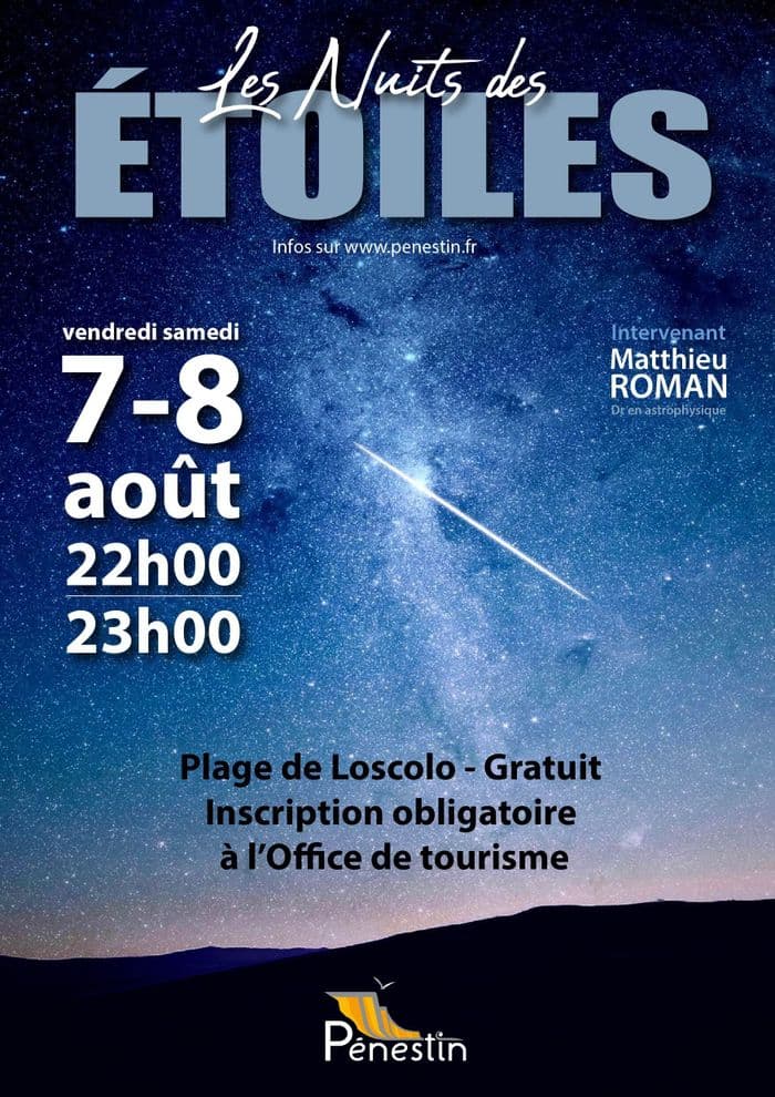 Illustration de l'événement : Nuits des étoiles