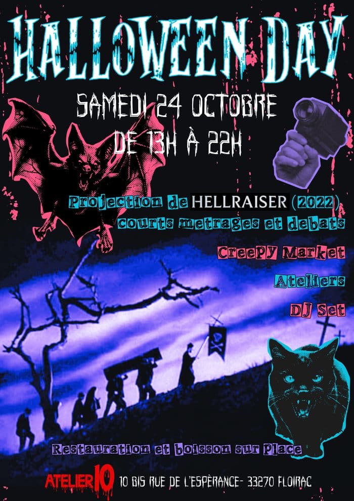 Illustration de l'événement : Atelier 10: Halloween Day
