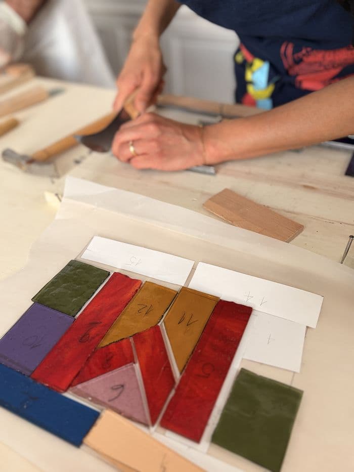 Illustration de l'événement : Les cours en atelier - Vitrail