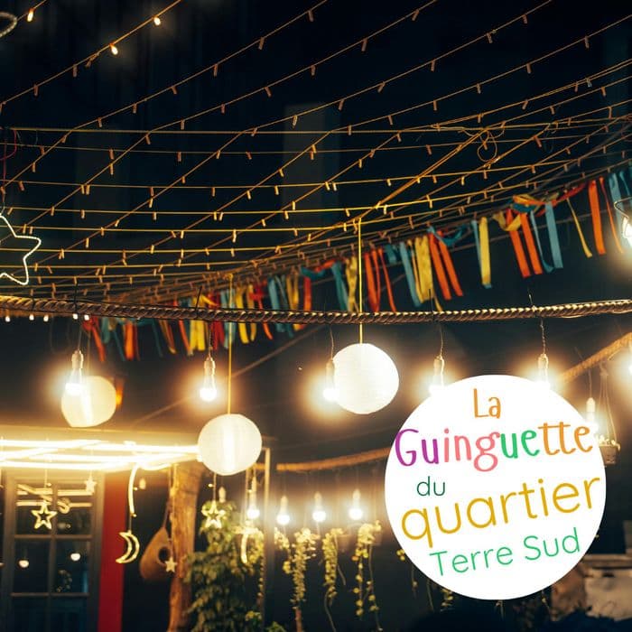 Illustration de l'événement : La guinguette du quartier Terre Sud - Bel Air par l'Estey 🎉🎇